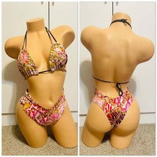 Exotic Dancewear High Waist Outfit