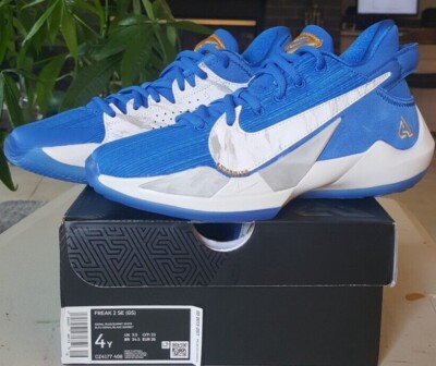 NIKE FREAK 2 SE (GS) SIGNAL BLUE-SUMMIT WHITE SZ 4.5Y-WOMENS SZ 6 [CZ4177-408]
