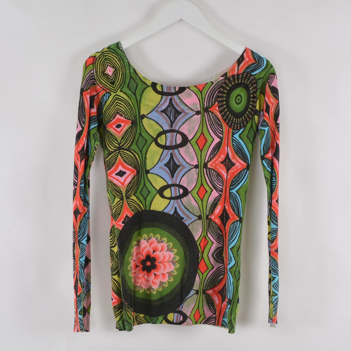 Hauts et chemises bleus Desigual taille S pour femme