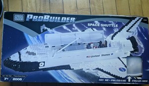 mega bloks probuilder space shuttle