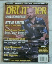 Modern Drummer,May 2003,Steve Smith,Technical Edge,John Dolmayan,Bill Bruford+++