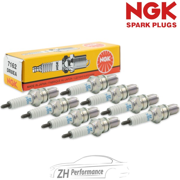 8X NGK 7162 DR8EA FüR Aprilia Honda Kawasaki Ktm Suzuki Yamaha-image
