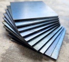 10 Side Plate Blanks 3" x 3" 1018 Cold Rolled Texas Steel Tattoo Machine Frame
