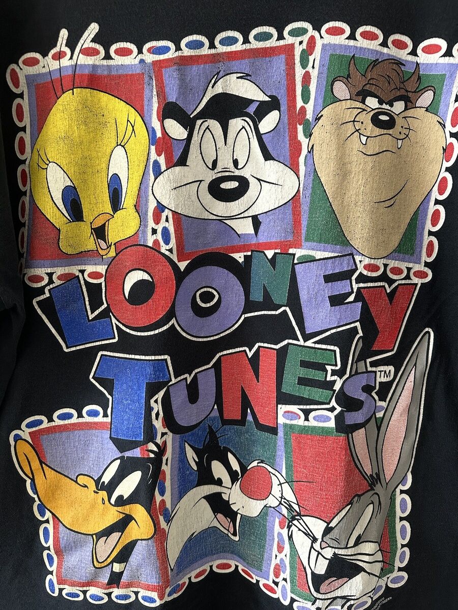 Vintage Looney Tunes 1994 XL Tshirt Grunge Indie Taz Bugs Vintage Looney Tunes 1994 XL Tshirt Grunge Indie Taz Bugs