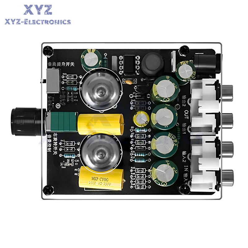 Upgraded 6K4 Tube Preamplifier Amplifier HiFi Tube Preamp Auido Amplifier Board