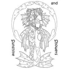 THE CARD HUT - ACRYLIC STAMPS - SUNSHINE N SHOWERS