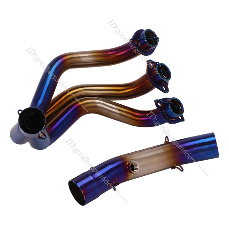 For Yamaha MT-09 FZ09 XSR900 2014-2020 Slip On Exhaust System Blue