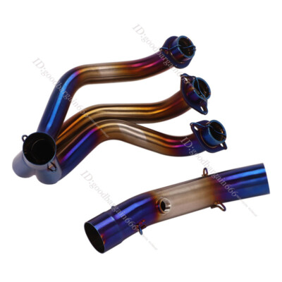 For Yamaha MT-09 FZ09 XSR900 2014-2020 Slip On Exhaust System Blue