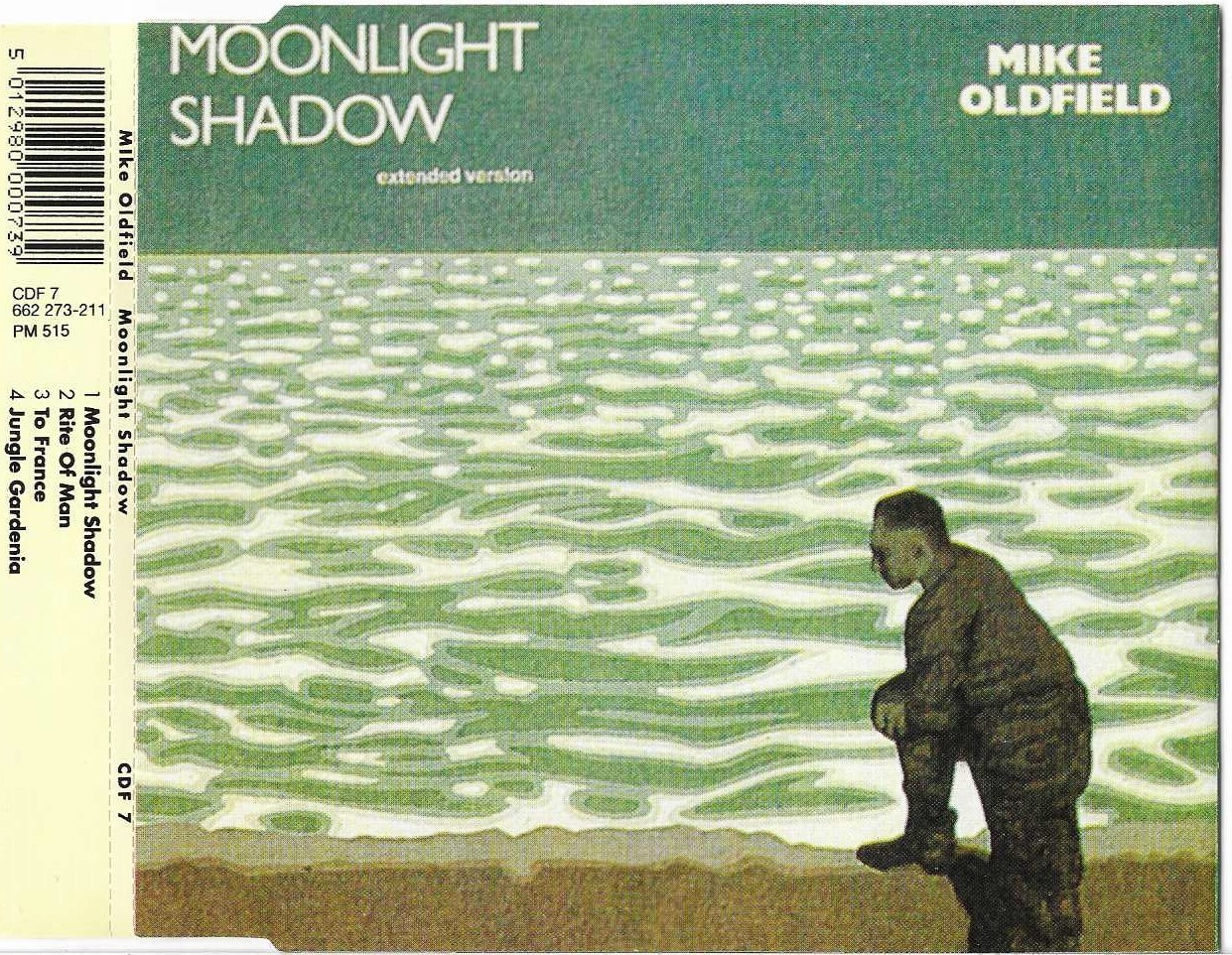 Mike Oldfield - Moonlight Shadow [1983] (4-Track CD Single 1988)