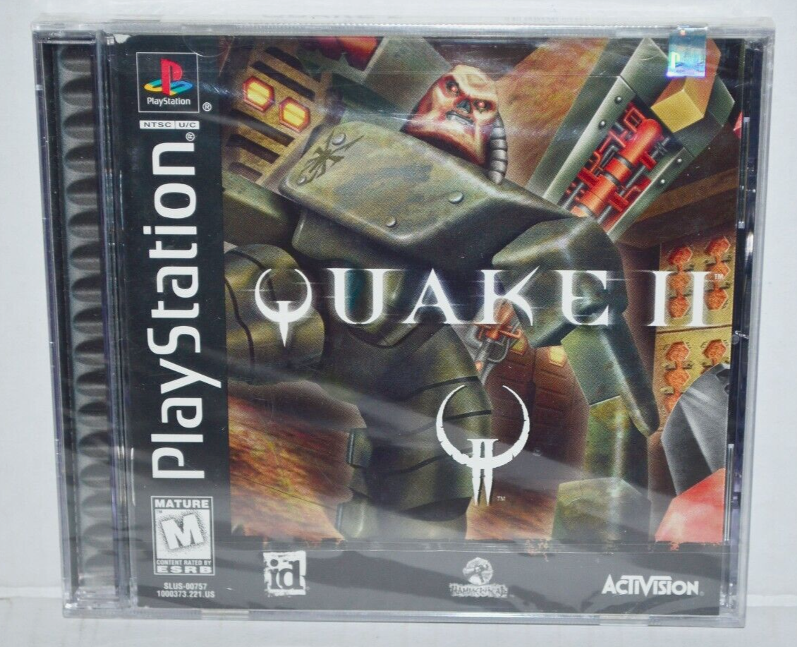 クエイク 2 II Quake 2 II 新品未開封 Quake II (Sony PlayStation 1, 1999) Quake 2 PS1 PSOne PSX 2