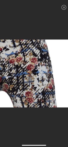 Womens Buttery Soft Basic Printed Leggings - Picture 2 of 4