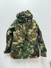 GENUINE US MILITARY ECWCS GORE TEX COLD WEATHER WOODLAND CAMO PARKA - LARGE REG