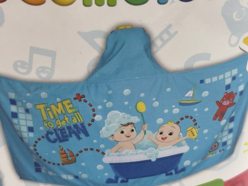 Kids' Cocomelon Time To Get Clean Hooded Towel Wrap 24 in x 50 in NWT - Picture 6 of 7
