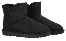 Kirkland Signature Women's Black Noir Shearling Scalloped Edge Boots. Size 11.