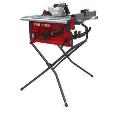 CRAFTSMANテーブルソー CRAFTSMAN 10-in Carbide-Tipped Blade 15-Amp Table Saw 744759520760