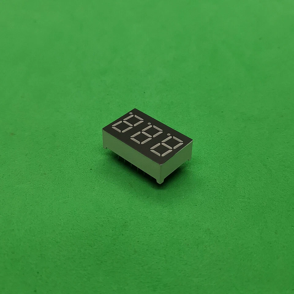 2pcs~100pcs 0.36" 0.36 inch Green LED 3 Digit 7 Segment Display Co Anode Cathode - Image 3 of 4