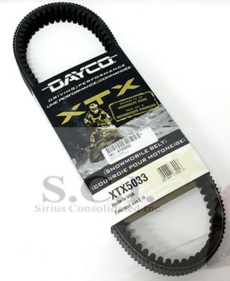 YAMAHA Apex FX NITRO FX10MTRA RS VECTOR VMAX 700 VX DAYCO XTX5033 DRIVE BELT ATV