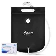 Bedside Shower Water Bag - 2.9 GL Portable Water Shower Bag for Hair Washing ...