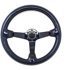 U.s. Performance Lab Real Blue Carbon Fiber Steering Wheel Wheel-cf-008
