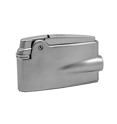  Ronson Feuerzeug Premier Varaflame Chrome Satin 