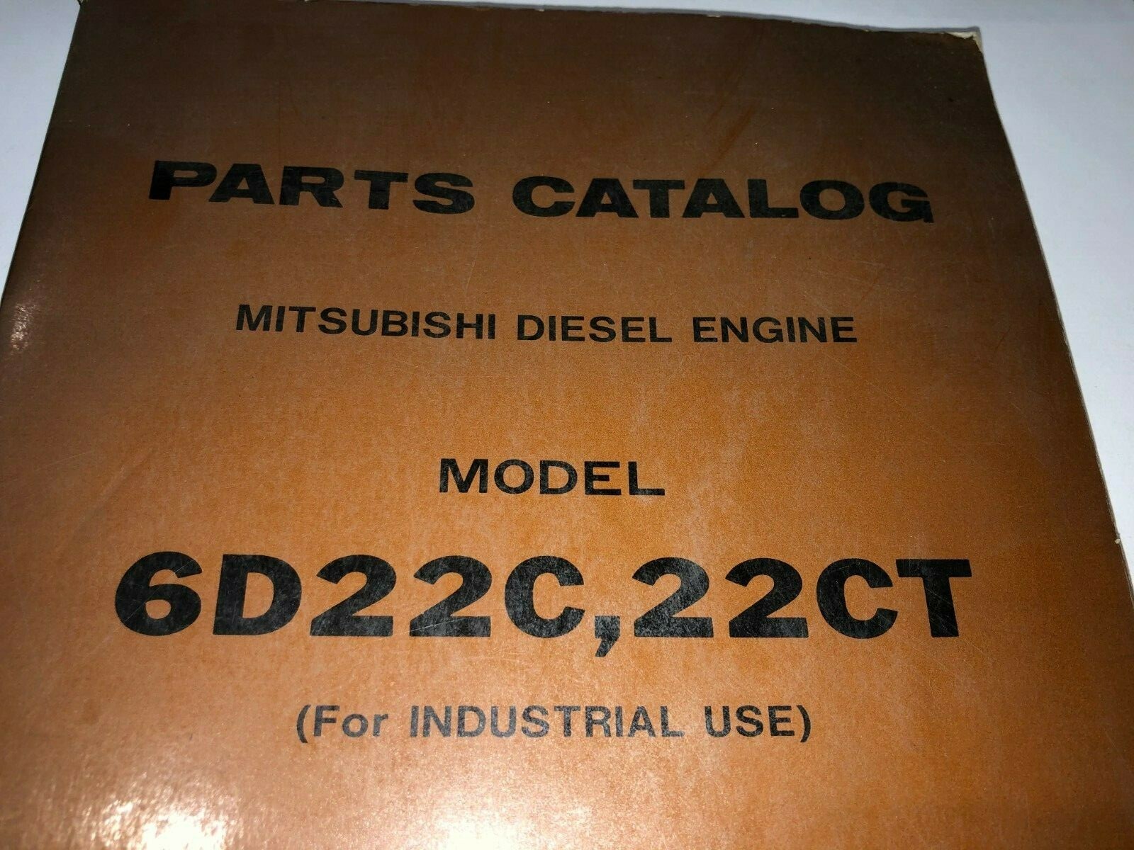 Mitsubishi Motors 6D22C, 22CT Industrial Diesel Engine Parts Book eBay