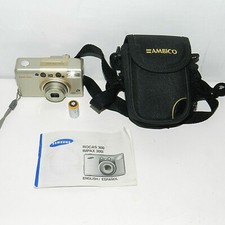Samsung Impax 300i APS Point  Shoot Film Camera W/case  Guide