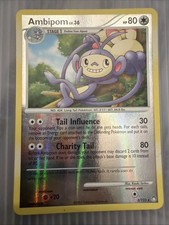 Ambipom 3/123 Mysterious Treasures Reverse Holo on eBay