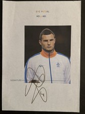 Erik Pieters - Holland Footballer Signed Picture