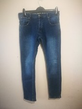 Onfire Herren Jeans 32L W32 L32 Blau Button F...