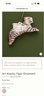 Anthropologie Art Knacky Flying Tiger Ornament — photo 2