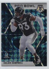 2020 Panini Mosaic Pro Bowl Genesis Mosaic Prizm Calais Campbell #255 2qw