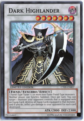 Dark Highlander CT09-EN007 card