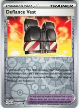 Defiance Vest 162/182 Pokemon SV04: Paradox Rift Reverse Holo Uncommon NM