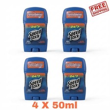 4 X 50ml Speed Stick 24/7 Cool Fusion Antiperspirant Deodorant Stick 48H Men's