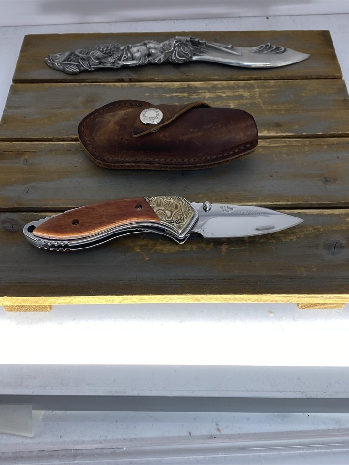 Buck Knife Alpha Dorado 271 Giraffe Bone With Mokume 177/1000 | eBay