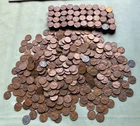 1000 Count 1940's-1950's P-D-S Lincoln Wheat Cents Penny *BULK* coins extras #6
