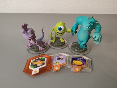 Disney Infinity Figuren Monster AG : Sully, Mike, Randall + Discs