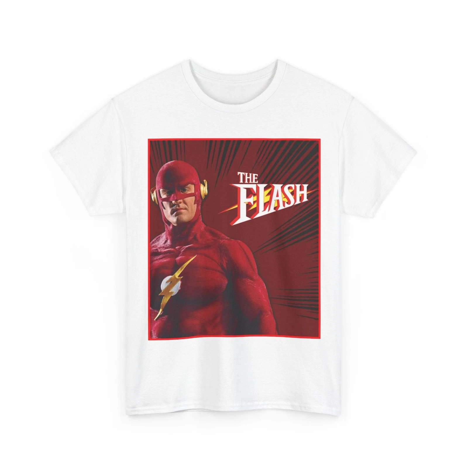 Flash T-Shirt - John Wesley Shipp - DC Comics 1990s TV Series - Barry Allen