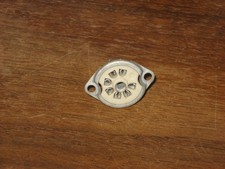 Tube Socket, 7 pin ceramic, chassis mount, new
