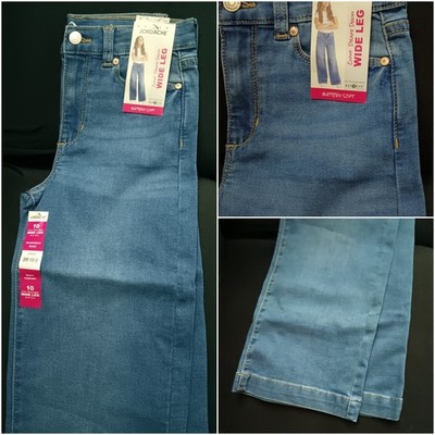 Girls school blue jean fashion