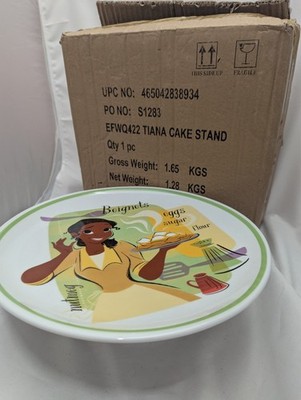 Disney Store Tiana Tortenständer, Die Prinzessin und der Frosch KERAMIK NEU