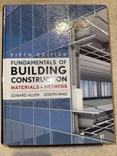 Fundamentals of Building Construction Materials and Methods 5th Edition 