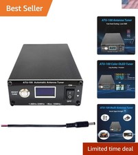 Portable V3.2 ATU-100 Low SWR Antenna Tuner - Ideal for Amateur Radio Adventures