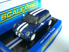 1/32 slot car SCALEXTRIC C2805 MINI COOPER Road Car Blue Last one