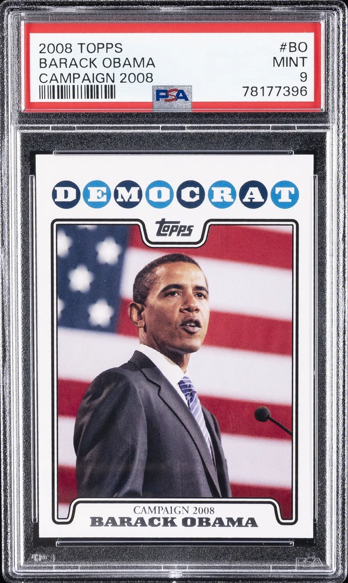 2008-09 Topps - Barack Obama #BO for sale | eBay