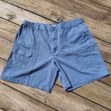 Vintage Savane 40 Powder Blue Womens Cargo Shorts