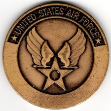 USAF Top 3 Chief Master Sergeant Challenge Coin Air Force Rank military Insignia