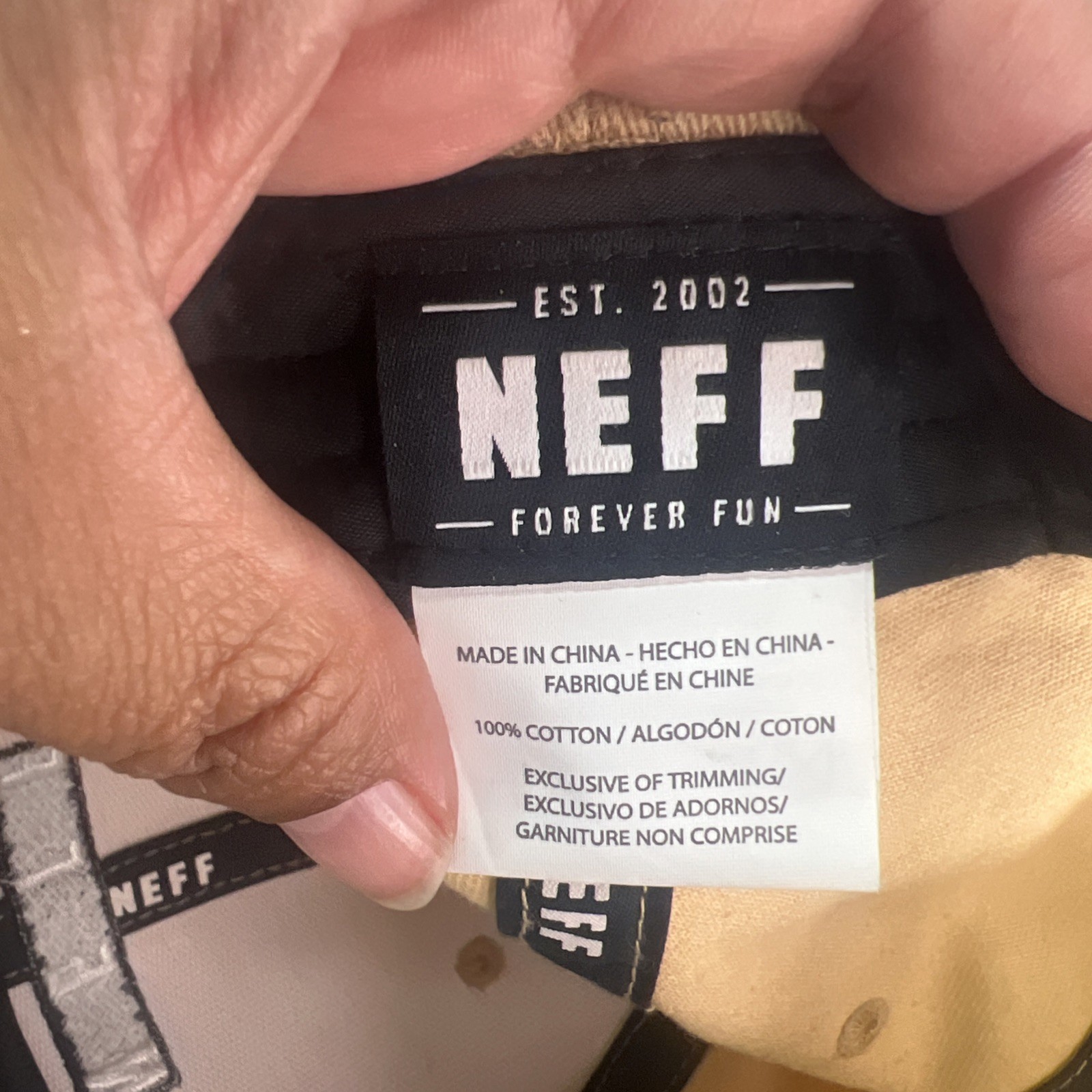 Neff Forever Fun Snapback Hat Adjustable Cap - image 8