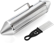 15  Stainless Steel Guiro - 2 Scrapers, Latin Percussion Instrument for