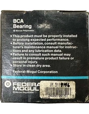 BCA Bearing Federal Mogul JM 511946 NEW OLD Stock!